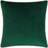 Paoletti Meridian Soft Velvet Piped Complete Decoration Pillows Pink, Green