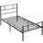 Homcom Single Metal Bed Frame Footboard, Space 197x190cm