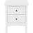 Core Products Como White Bedside Table 38x38cm