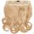 Lullabellz Thick Curly Clip In Hair Extensions 16 inch Honey Blonde