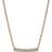 Pandora Timeless Single Row Bar Collier Necklace - Gold/Transparent