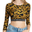 Versace Jeans Couture Sketch Couture Top - Black/Gold