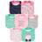 Simple Joys by Carter s Baby Girls 7-Pack Teething Pink/Mint Size One Size