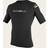 O'Neill Wetsuits Men's Basic Skins UPF Short Sleeve Rash Guard, Black