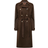 LTS Formal Trench Coat - Chocolate