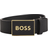 HUGO BOSS Icon S1 Plaque Buckle Belt - Black