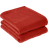 Dreamscene Warm Polar Fleece Throw Blankets Red (152.4x127cm)