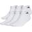 adidas Athletic Cushioned Low Socks 6-pack Men's - White/Black