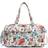 Vera Bradley Women s Recycled Cotton Large Travel Duffel Bag Air Floral