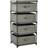 Juvale 4-Tier Clothes Organizer Chest of Drawer 40.6x83.8cm