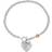 Olivia Burton Knot Heart Bracelet - Silver/Rose Gold