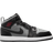 Nike Air Jordan 1 Mid Shadow PS - Black/Particle Grey/White/Gym Red