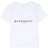 Givenchy Kid's Logo Print Cotton T-shirt - White