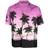 Palm Angels Sunset Bowling Shirt - Purple/Black