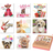 The Home Fusion Company Box of 8 Cats & Dogs Birthday Cards