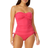Anne Cole Twist Front Bandeaukini Swim Top - Hot Pinkie