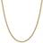 Primal Gold Semi Solid Anchor Chain Necklace - Gold