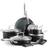 GreenPan Swift Healthy Ceramic Nonstick Cookware Set with lid 12 Parts