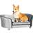 Pawhut Dog Sofa Bed for Miniature Dogs, Pet Couch