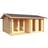 Hampshire-Log Cabin, Wooden Room, Timber Summerhouse, Office (Building Area )