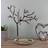 Geko Metal Tree With Cat Jewellery Stand Figurine