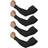 Feeke Tattoo Cover Up Cooling Sports Arm Sleeves 4-pack Unisex - Black