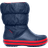 Crocs Kid's Winter Puff Boot - Navy/Red