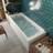Vitura Square Whirlpool Bath with 6 Jets