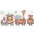 LUCAS Train Journey B1190L Counted Cross-Stitch Kit assorted assorted
