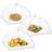 Onarway 3 Pack Food Covers 14 Pop-Up Encrypted Mesh Plate Fine Net Screen Umbrella