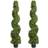 Greenbrokers 2 Premium Spiral Boxwood Topiary Trees Artificial Plant