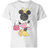 Disney Kid's Minnie Mouse Back Pose T-shirt - White
