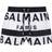 Balmain Men's Logo Print Swim Short - Black