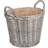 Large Antique Wash Lined Basket