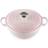 Le Creuset Signature Cast Iron Shell Pink with lid 4.1 L 26 cm