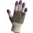 Jackson Safety Purple Nitrile Gloves X-Large/Size Black/White Pair/Carton 97433CT