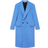 Stella McCartney Woman Long Double-Breasted Coat - Cornflower Blue