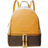 Michael Kors Rhea Medium Color-Block Logo Backpack - Golden Rod Multi