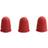 Q-CONNECT Thimblettes 00 Red Pack of 12 KF21507 KF21507