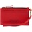 Marc Jacobs The Leather Top Zip Wristlet Wallet - True Red