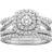 Pompeii3 Cushion Halo Ring - White Gold/Diamonds