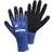 Leipold + Döhle Handschuhe Nitril Aqua Gr.10 blau/schwarz Nyl.m.dop.Nitril EN 388 PSA II
