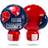 Franklin Sports Future Champs Jumbo Inflatable Boxing Gloves, Multicolor