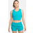Nike Dri-FIT Race Women's Cropped Running Tank Blue