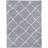 Think Rugs Scandi Berber G257 White, Grey 120x170cm