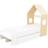 SECONIQUE Cody 1 Drawer House Bed - White and Pine Effect