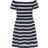Tommy Hilfiger Kids' Smocked Stripe Dress - Cobalt Sapphire Fresh Pink Stripe