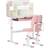 Homcom Kids Height Adjustable Ergonomic Desk & Chair Set