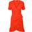 Vero Moda Haya Short Dress - Orange/Spicy Orange