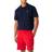 Lacoste Men's Organic Fleece Jogger Shorts - Red